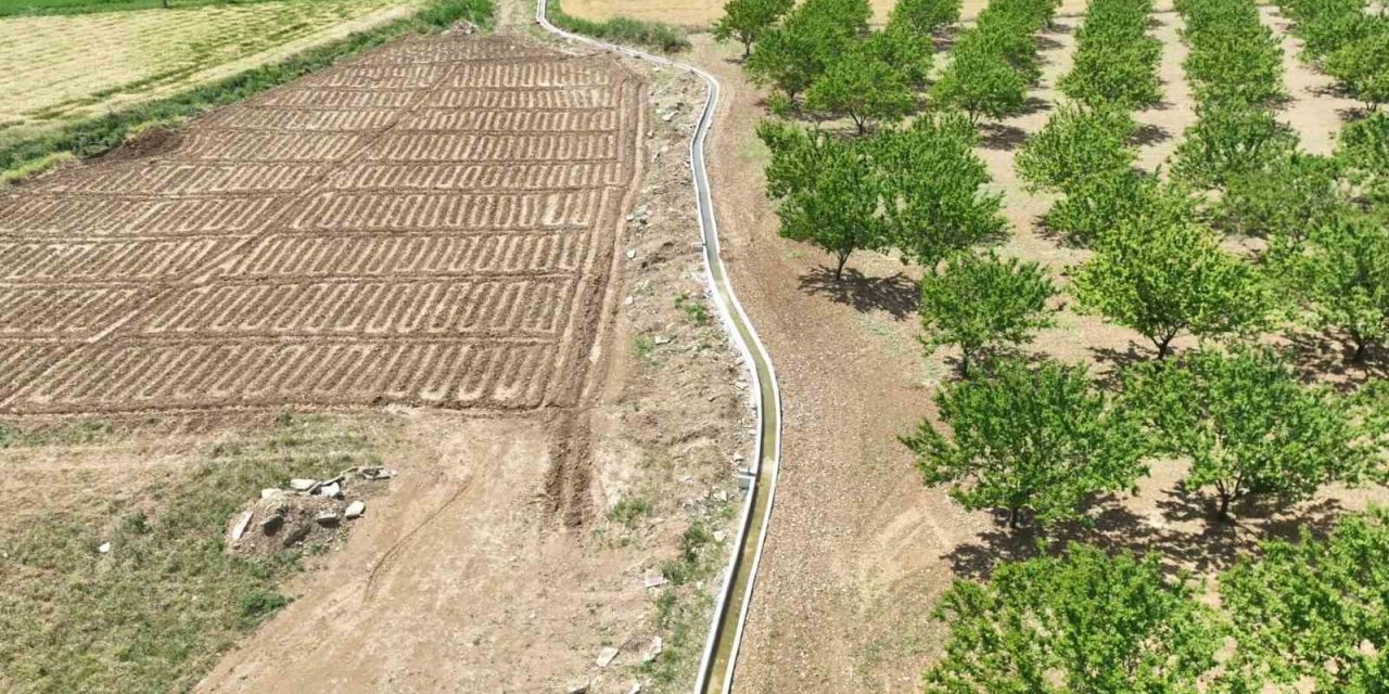 Malatya Büyükşehir Belediyesi’nden tarıma can suyu