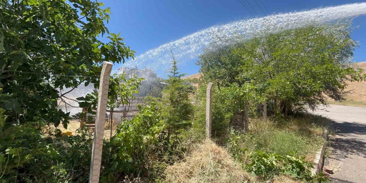 Elazığ’da korkutan yangın