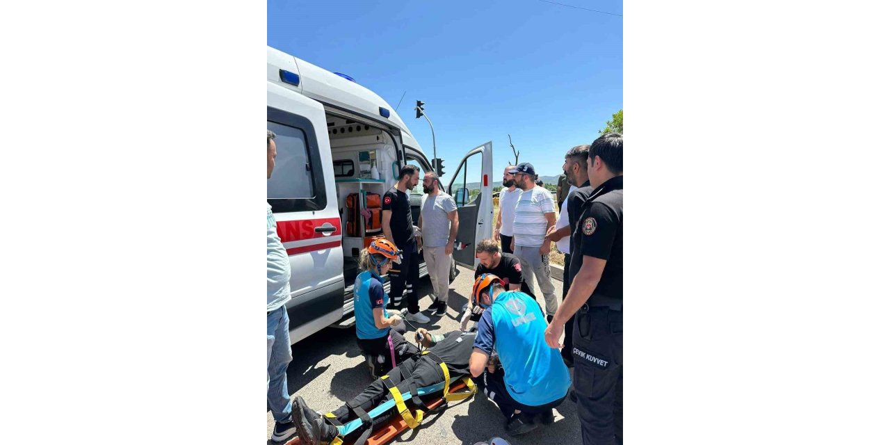 Bingöl’de trafik kazası: 2 yaralı