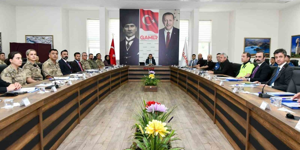 Tunceli’de asayiş ve güvenlik toplantısı