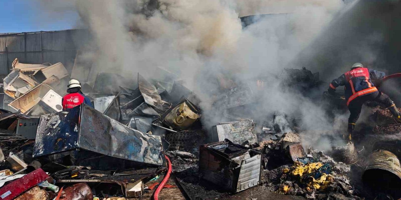 Hurdacılar sitesinde yangın