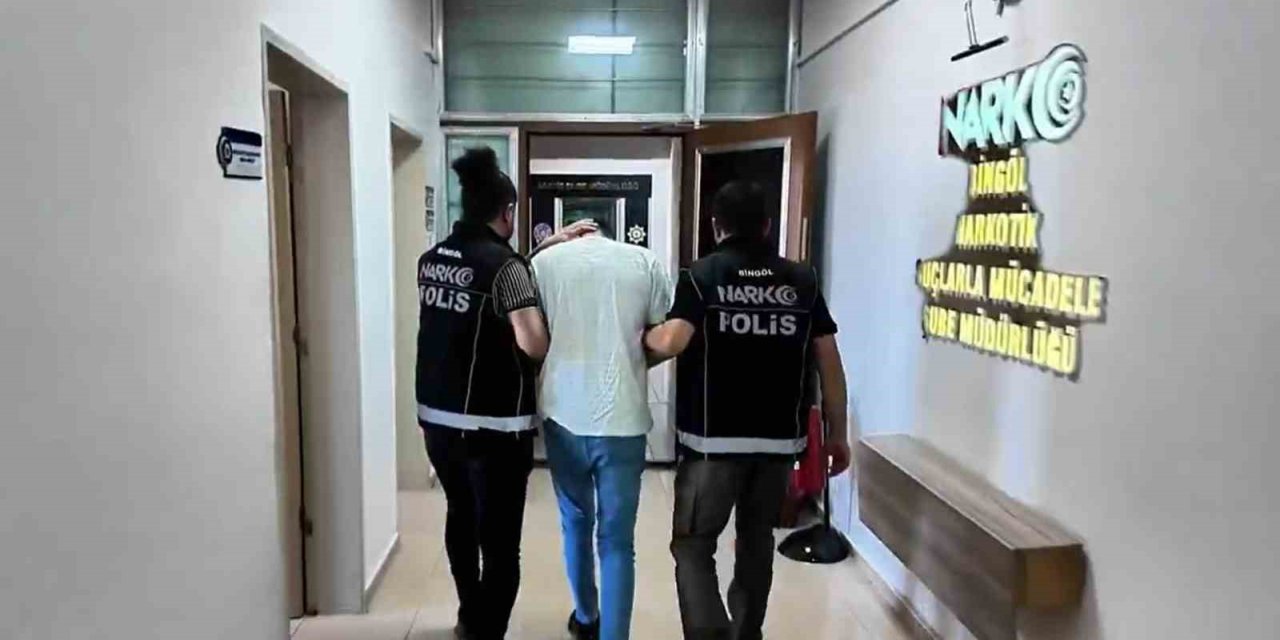 Bingöl’de metamfetamin ele geçirildi: 1 tutuklama