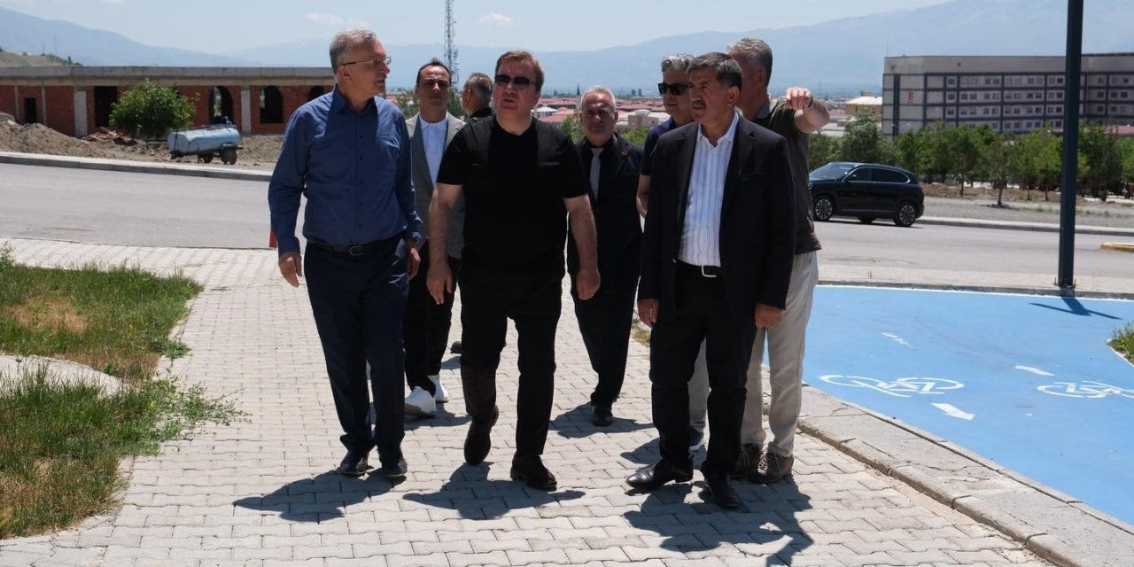 Esentepe’de devam eden çalışmalar incelendi