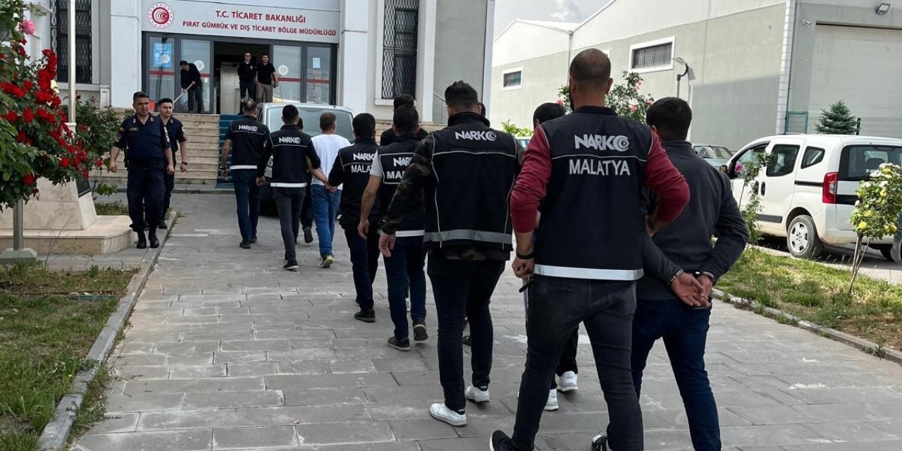 Malatya’da "torbacı" operasyonu: 14 tutuklama