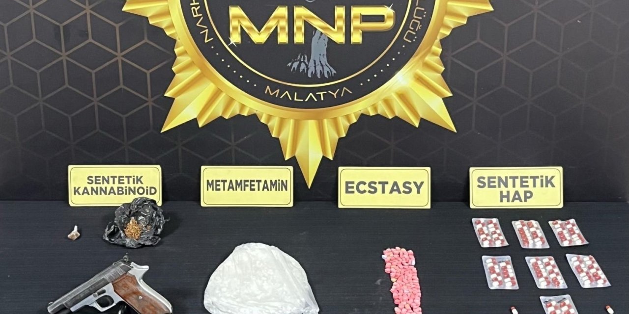 Malatya’da uyuşturucu operasyonu: 4 gözaltı