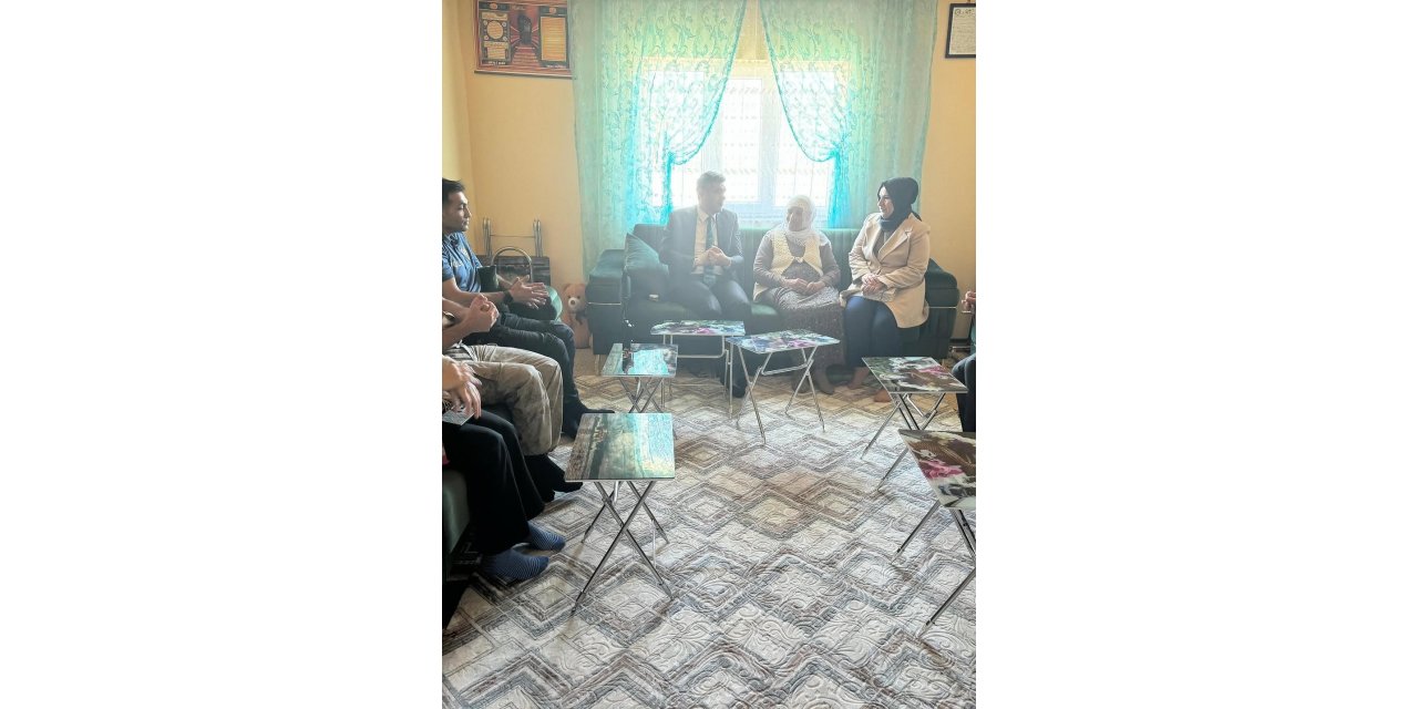 Kaymakam Korkusuz’dan şehit ailesine anlamlı ziyaret