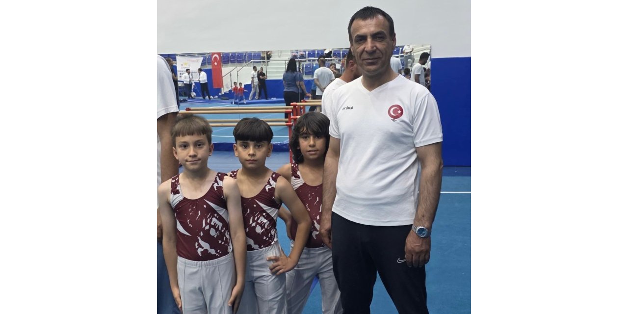 Elazığlı minik cimnastikçilerden bölgesel başarı