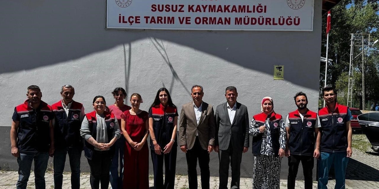 Kars Tarım İl Müdürü Enver Aydın’dan Susuz İlçe Tarım Müdürlüğü’ne ziyaret