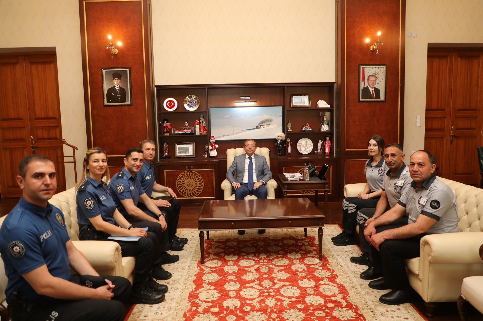 Kars'ta Özel Güvenlik Haftası kutlanıyor