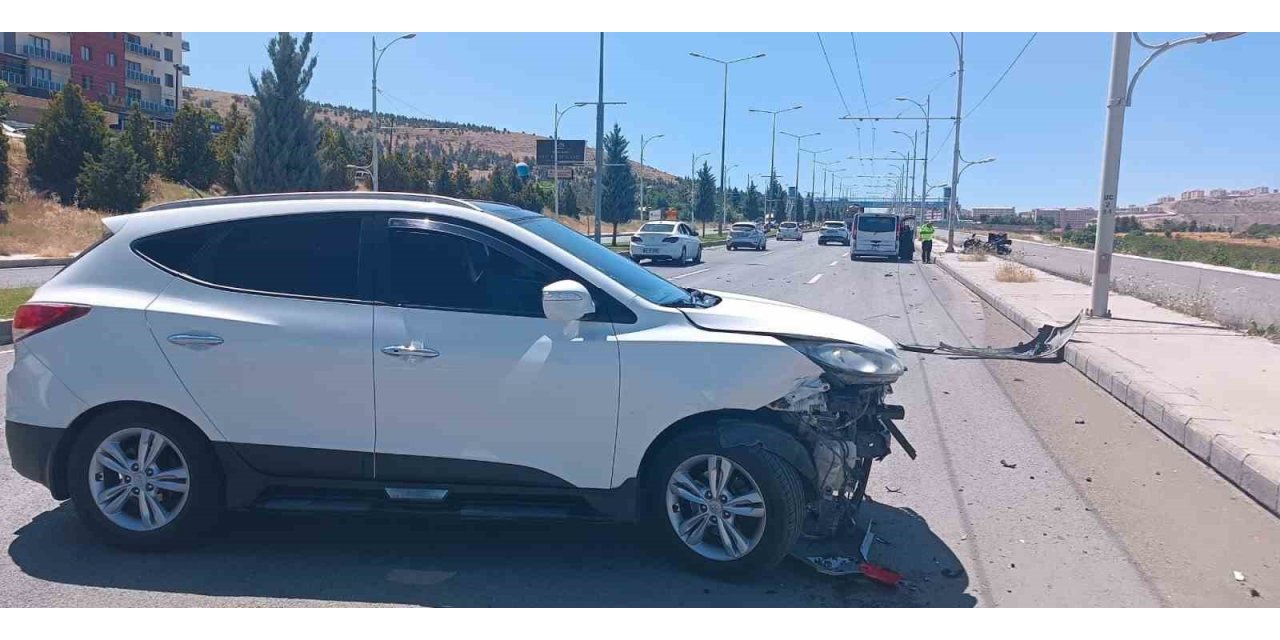 Malatya’da iki ayrı trafik kazasında 2 kişi yaralandı