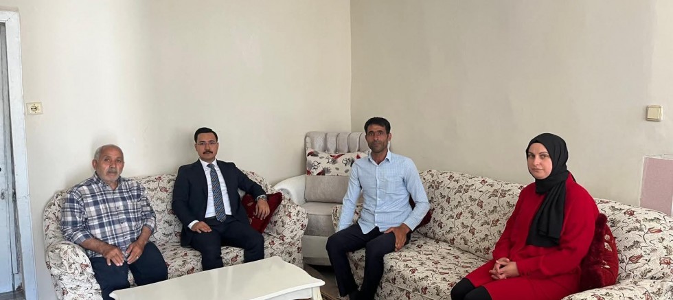 Kaymakam Demirtaş’tan Kıbrıs Gazisi Ekrem Tan’a Ziyaret