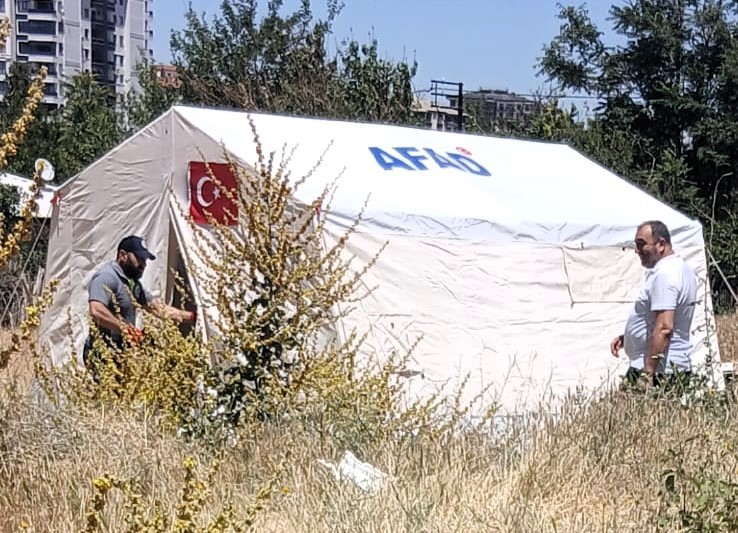 39 yaşındaki kadın çadırda ölü bulundu