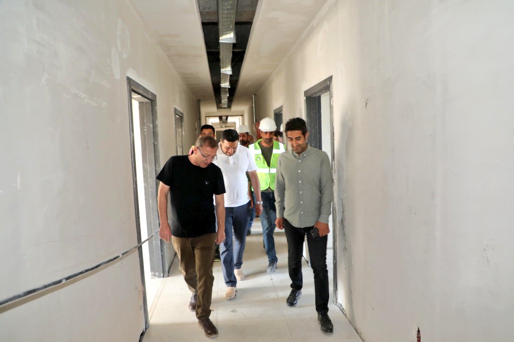 Vali Ziya Polat, 250 Kişilik KYK Öğrenci Yurdu İnşaatını İnceledi