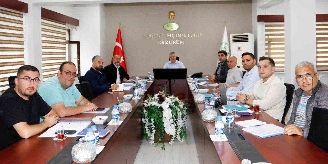 Erzincan 1. Kısım AT ve TİGH Projesi Değerlendirme Toplantısı gerçekleştirildi