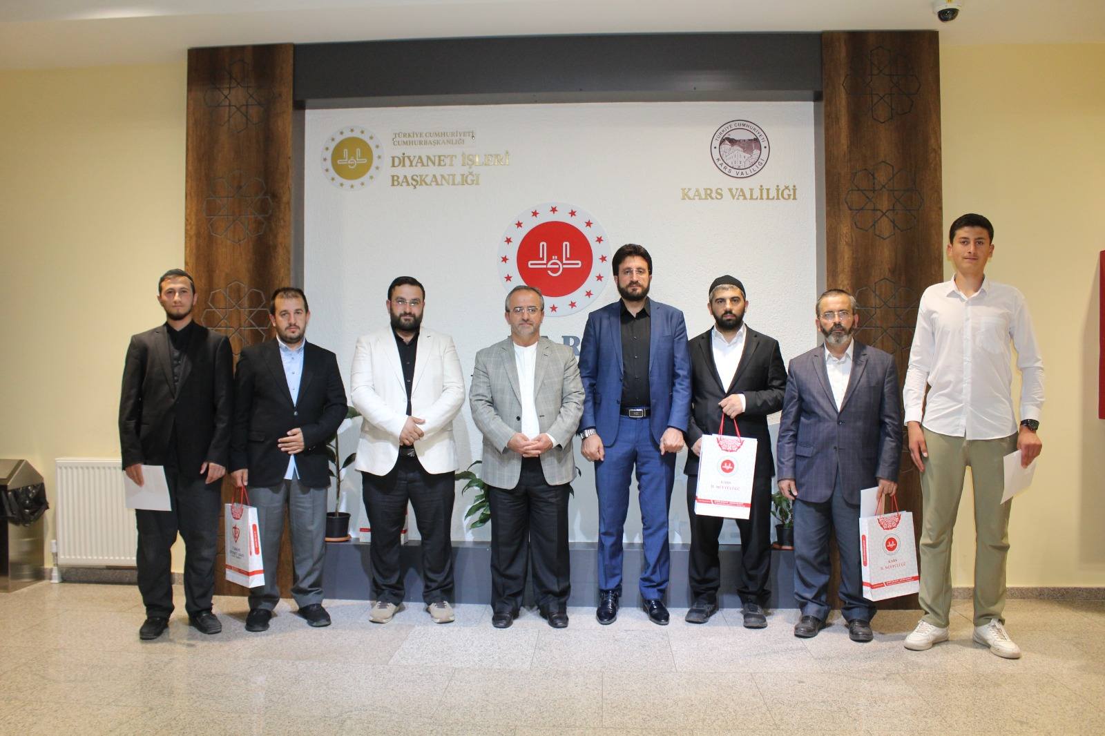 Din görevlilerine teşekkür belgesi!