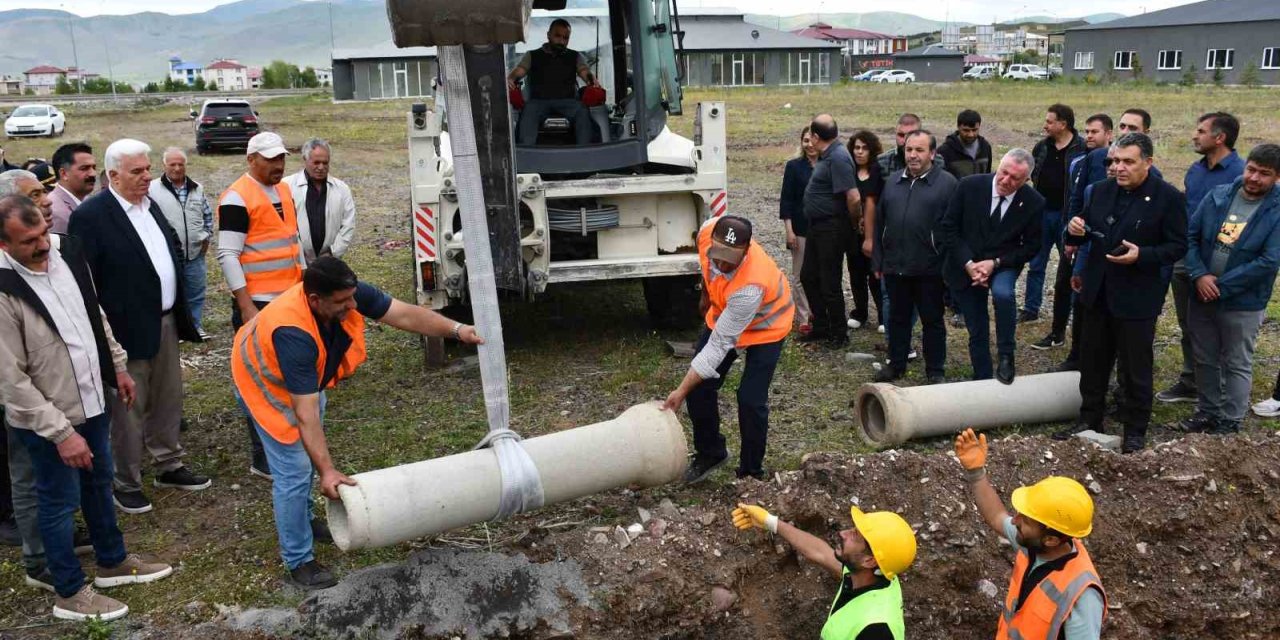 Galericiler Sitesi’nin temel atma töreni yapıldı