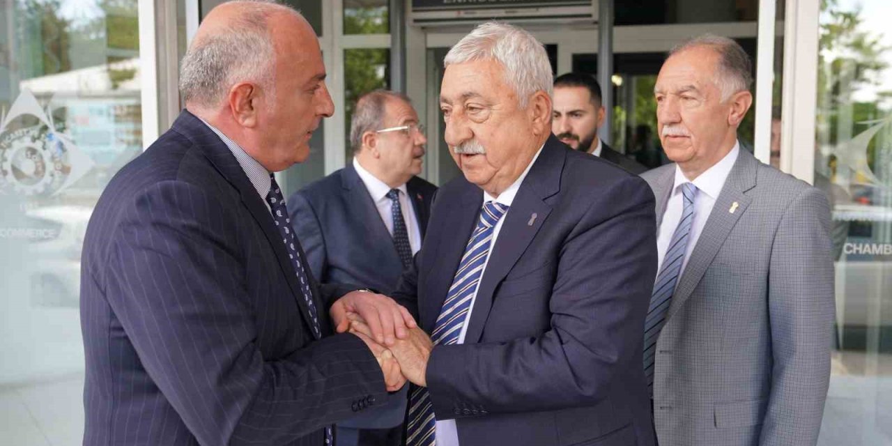 TESK Başkanı Palandöken’dan ETSO’ya ziyaret