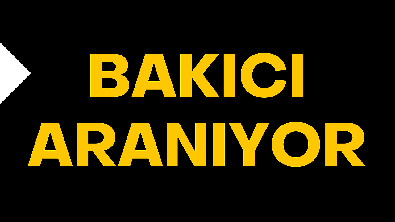 BAKICI ARANIYOR..
