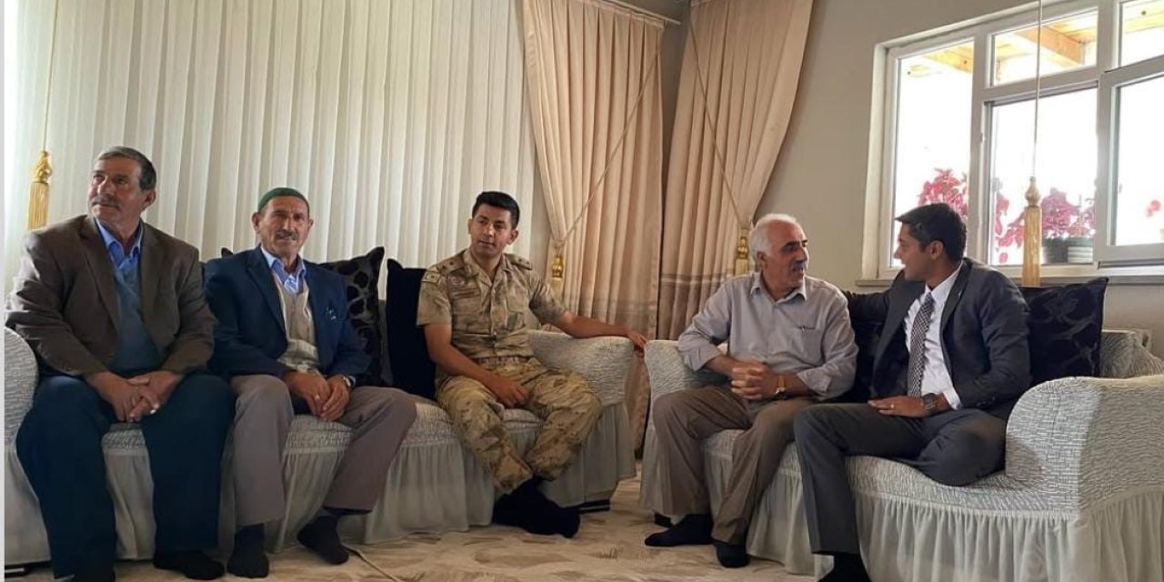 Kaymakam Mahir’den anlamlı ziyaret