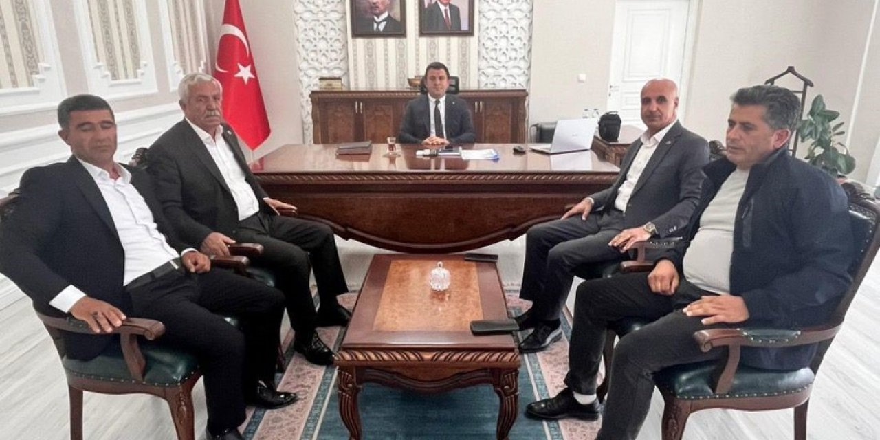 İl Meclis Üyelerinden Kaymakam Dertlioğlu’na ziyaret