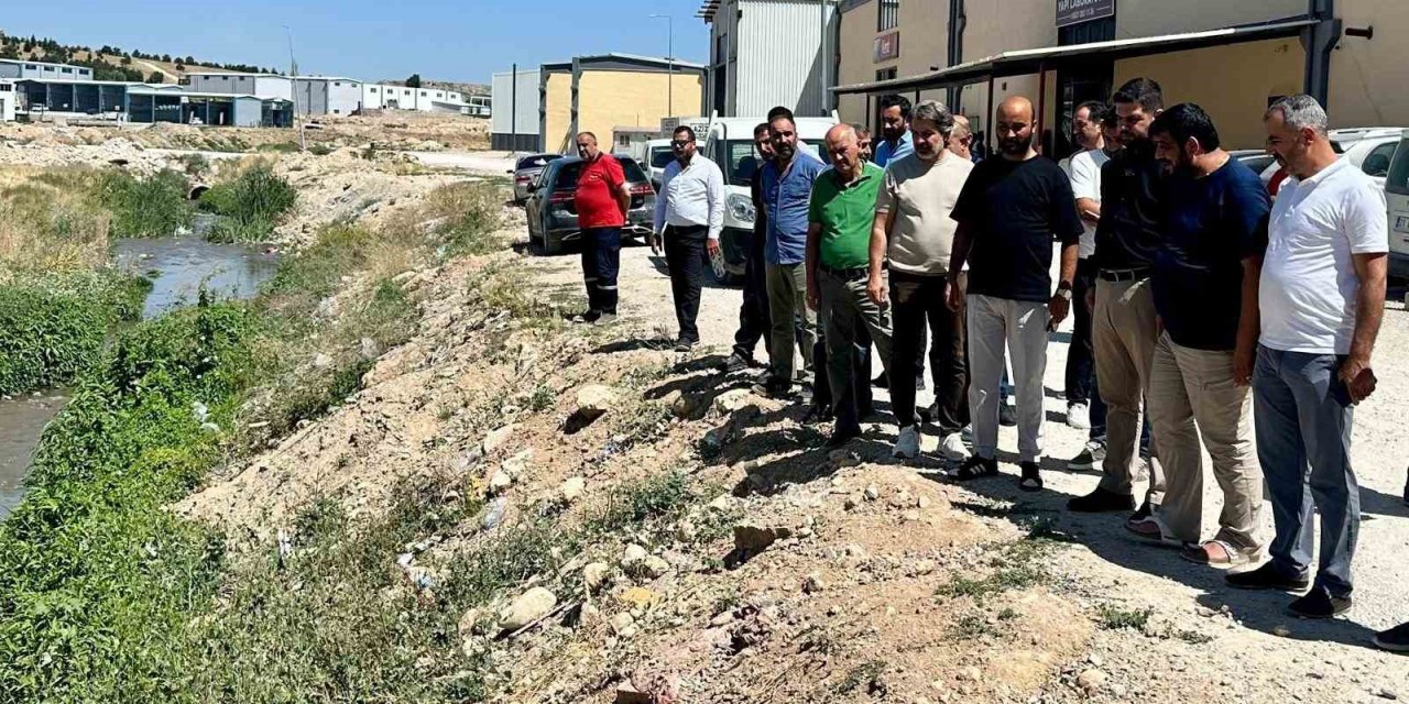Babuktu Sanayi Sitesi’nde altyapı sorunları masaya yatırıldı