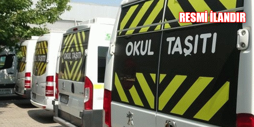 Taşıma işi alınacak