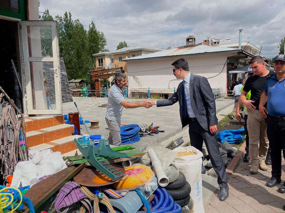 Digor Kaymakamı Kahraman’dan Esnafa Ziyaret
