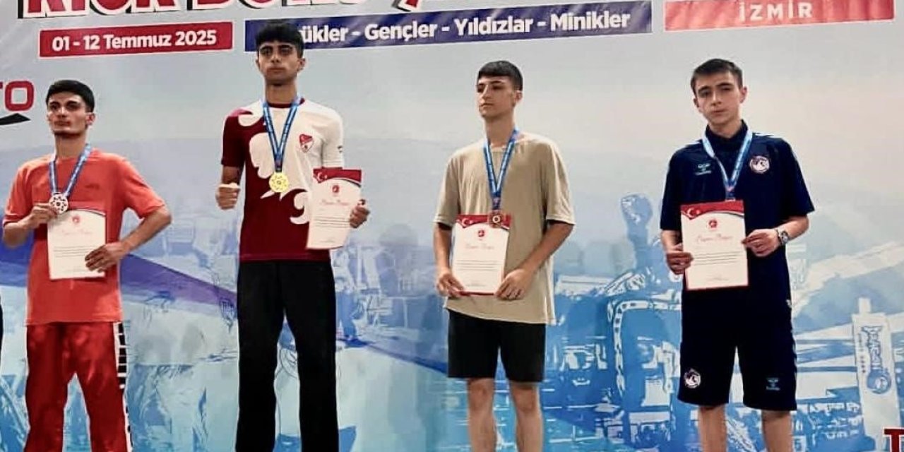 Türkiye Şampiyonası’nda Elazığ rüzgarı: 8 bronz madalya
