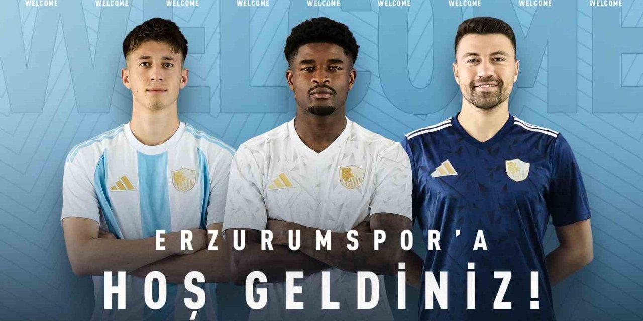 Erzurumspor Mert Önal, Brandon Baiye ve Hüsemettin Yener’le anlaştı