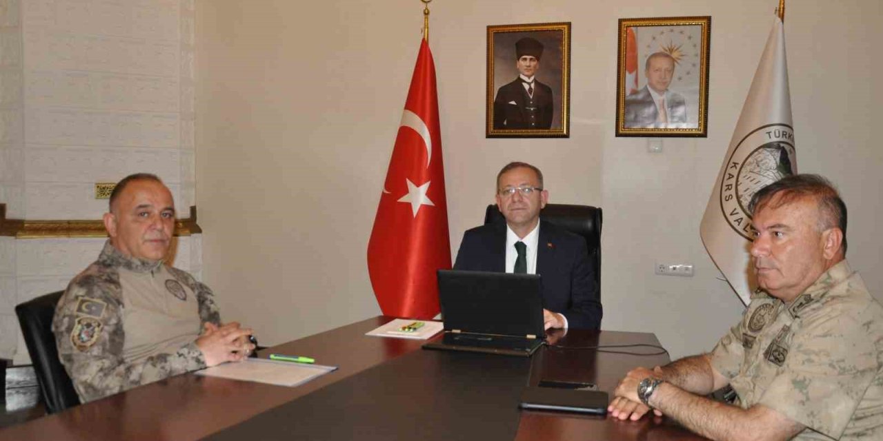 Kars’ta asayiş ve güvenlik toplantısı