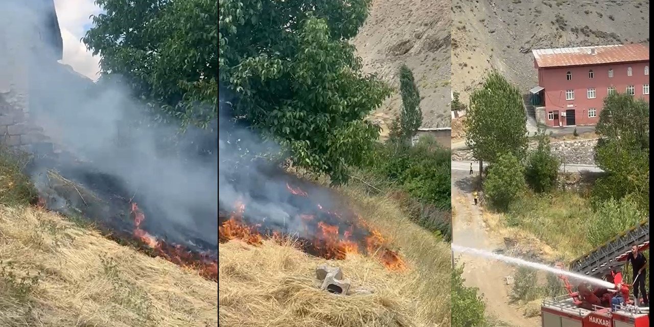 Hakkari’de bir ayda 53 yangına müdahale edildi