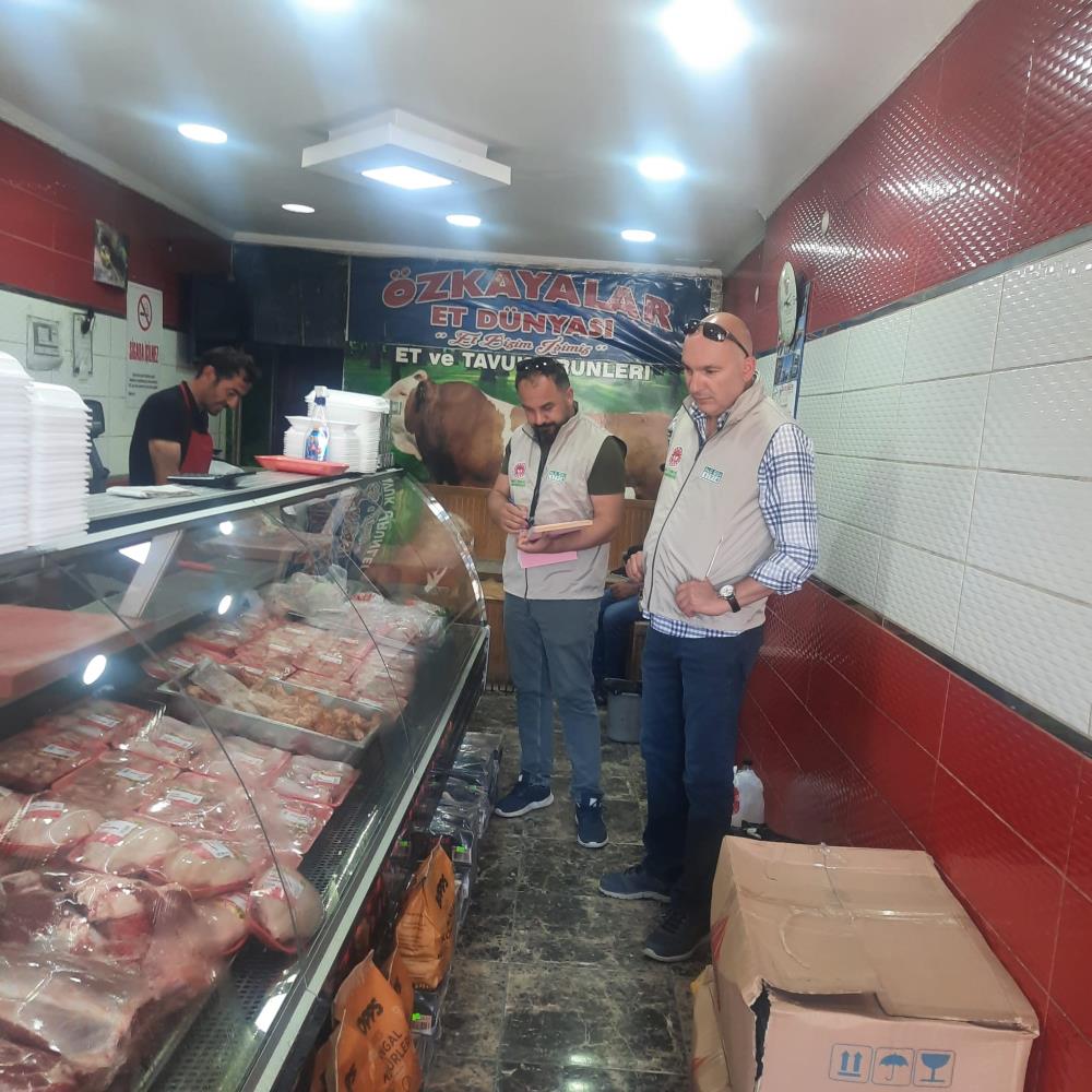 Kars’ta kasap ve şarküteriler denetlendi