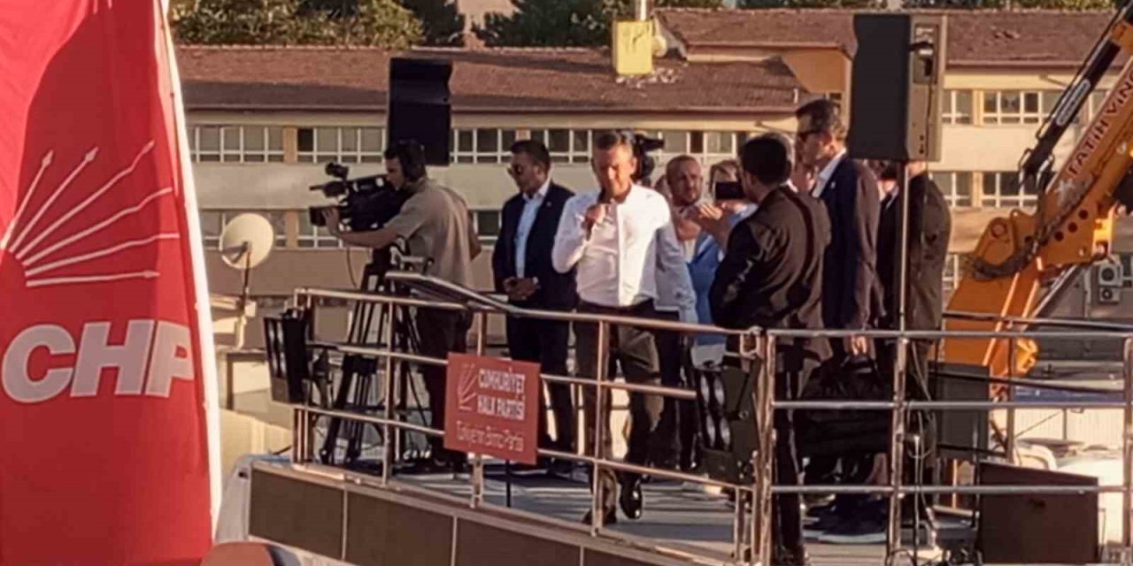 CHP Genel Başkanı Özel, Malatya’daki mitingde konuştu