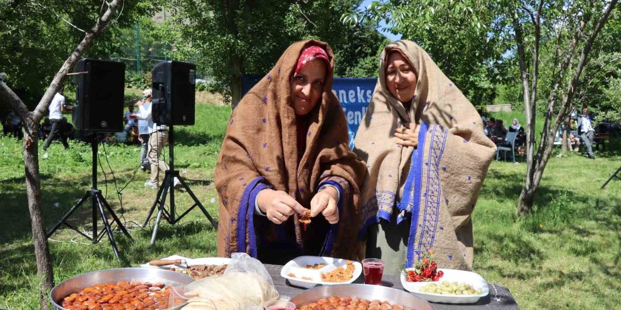 Erzurum’da imece usulü festival