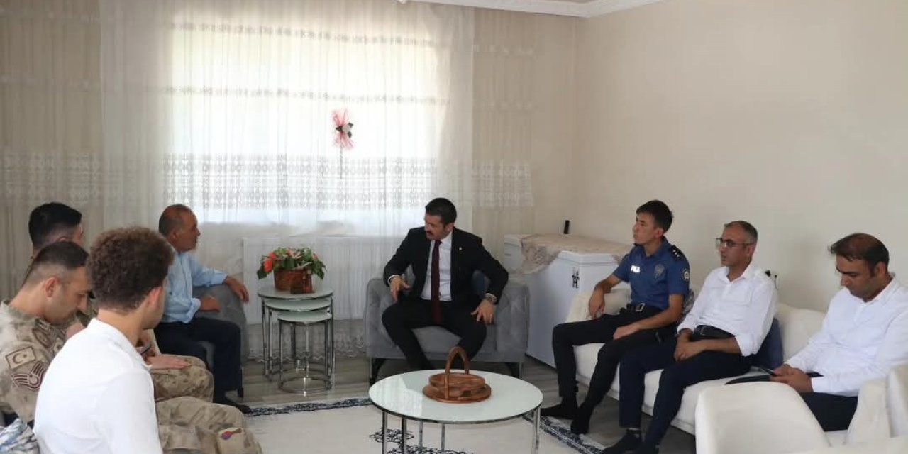 Tutak’ta Şehit ailelerine anlamlı ziyaret