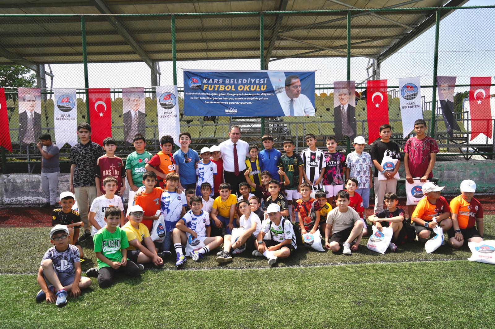 Kars Belediyesi Futbol Okulu Açıldı!