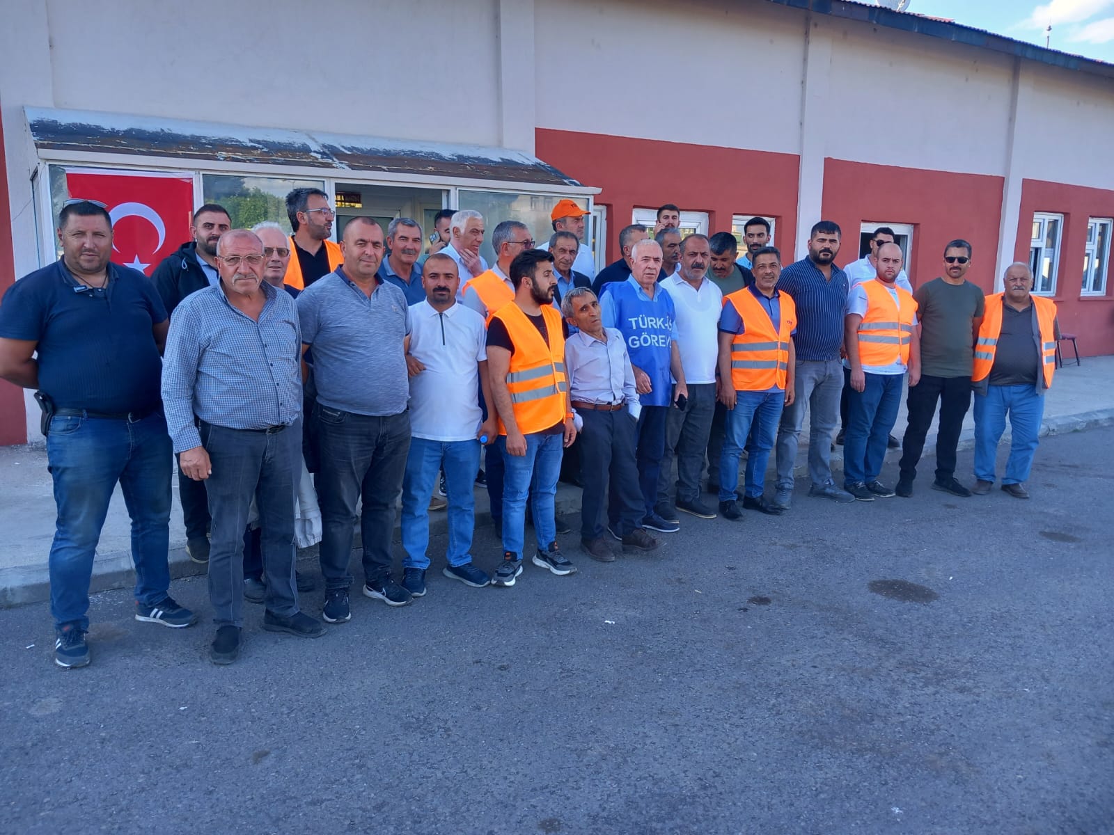 Kars İl Özel İdaresi İşçilerinden Eylem