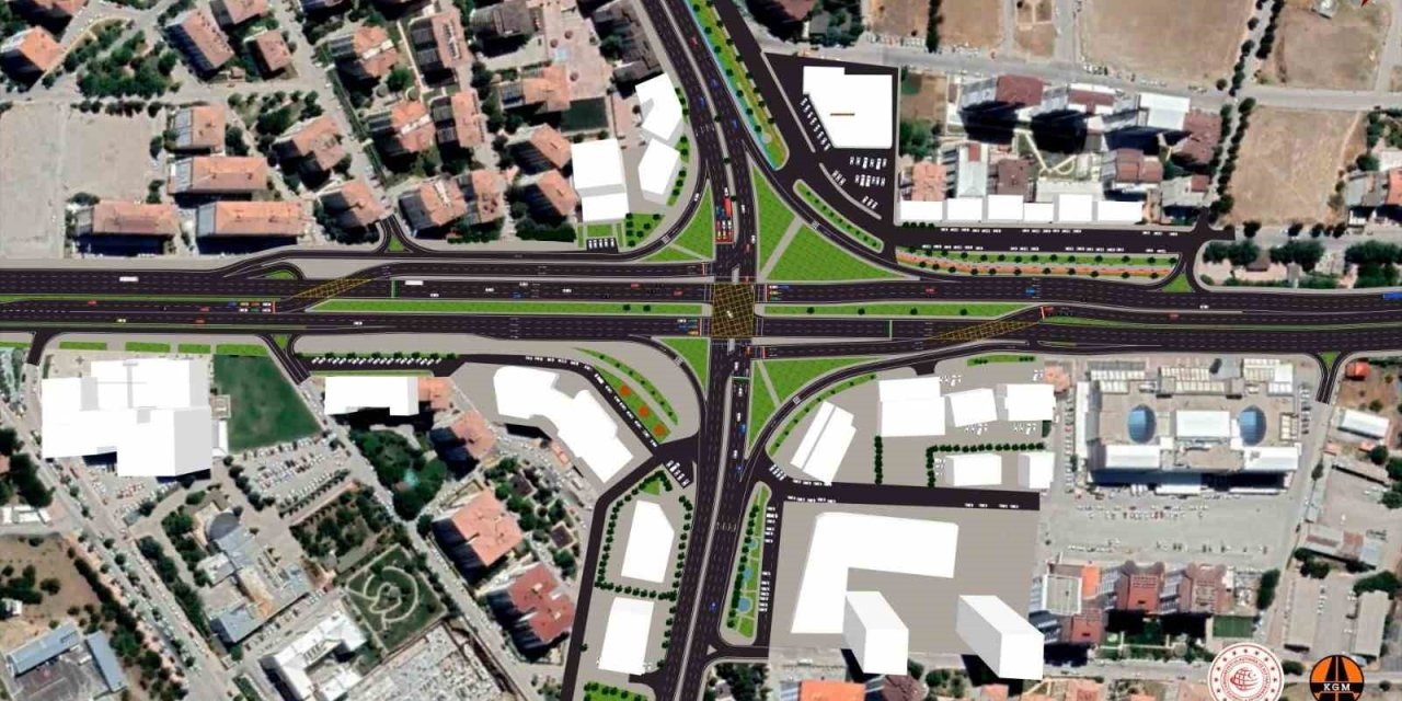 Hazardağlı Kavşağı düzenleme çalışmaları başlıyor