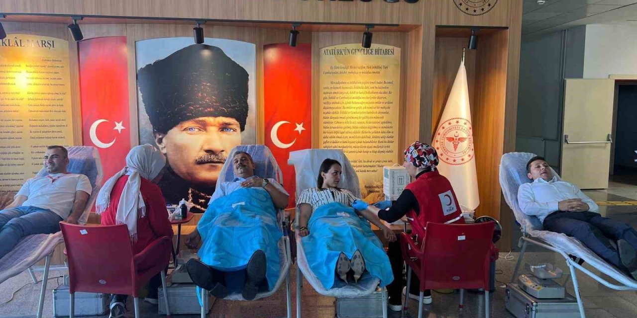 Ağrı’da 15 Temmuz’da kan bağışı kampanyası düzenlendi