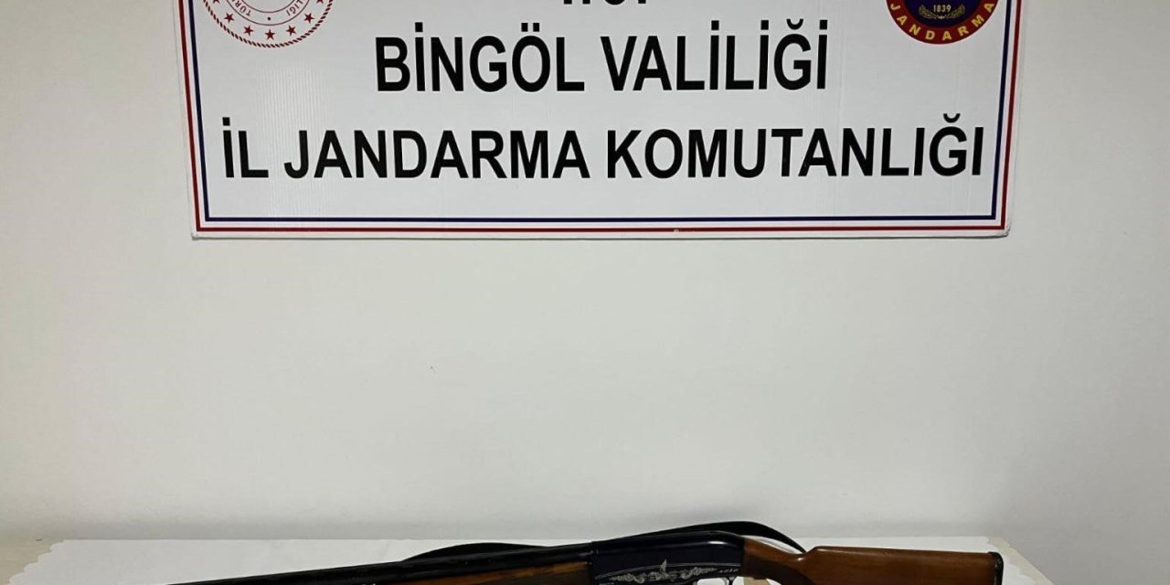 Bingöl’de 4 adet ruhsatsız silah ele geçirildi