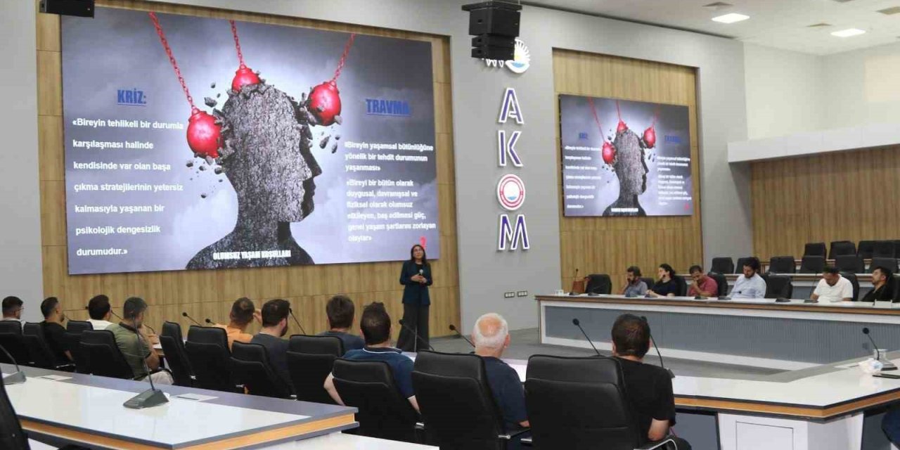 Van’da afetlere yönelik psikolojik ilk yardım eğitimi