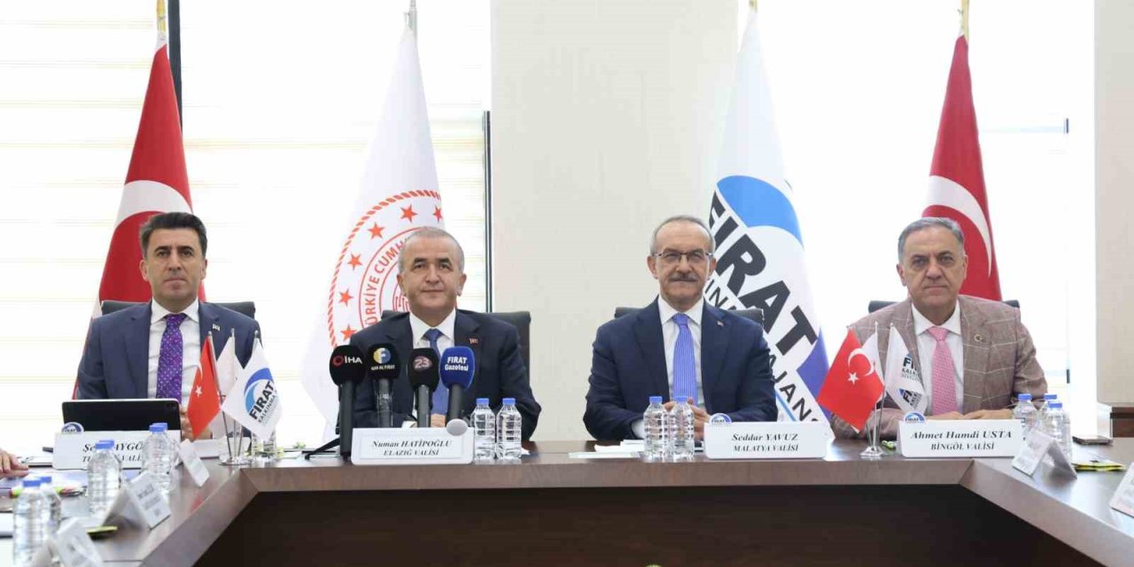 Valiler Elazığ’da buluştu, bölgeye 28 milyon TL’lik destek planı açıklandı