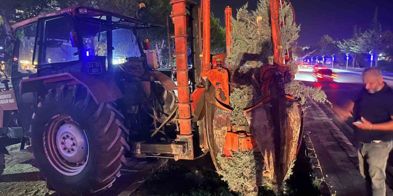 Hazardağlı Kavşağı’ndaki ağaçlar taşınarak koruma altına alınıyor