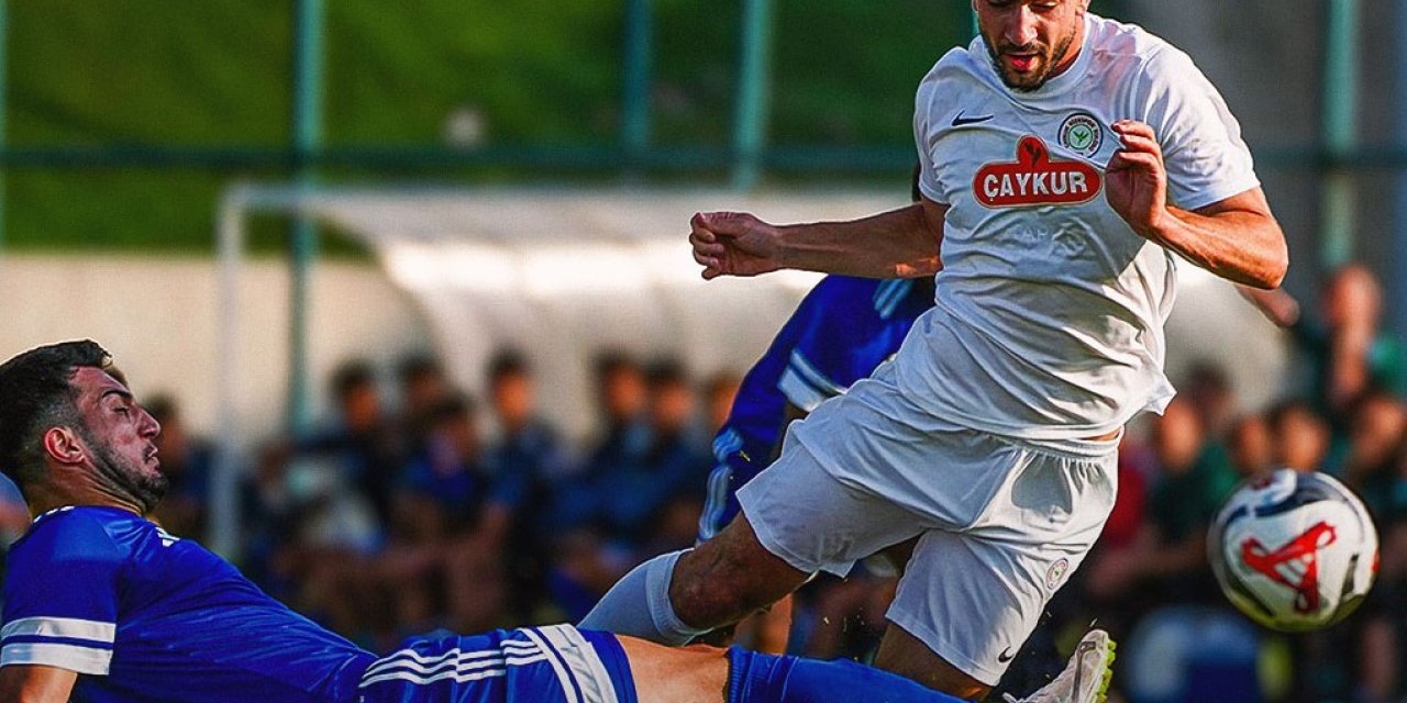 Erzurumspor FK, Rizespor’u hazırlık maçında 1-0 mağlup etti