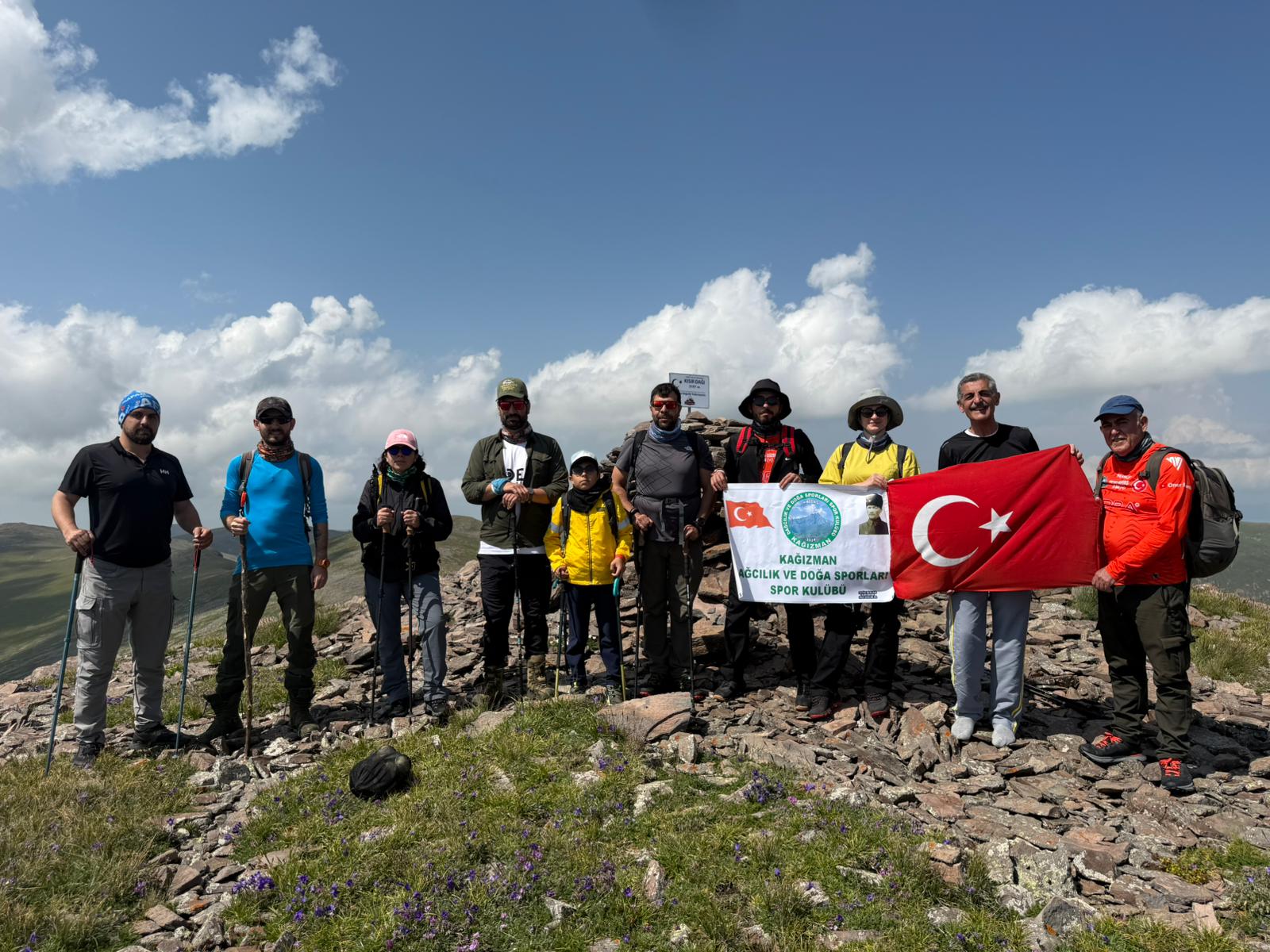 Dağcılar, bölgenin tanıtımını sürdürüyor