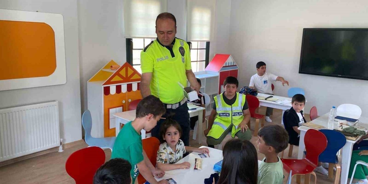 Erzincan’da çocuklara trafik bilinci aşılandı