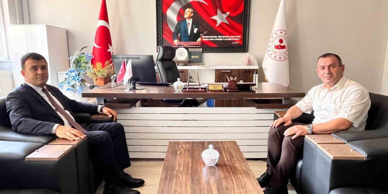 Patnos Kaymakamı Burak Dertlioğlu’ndan kurum ziyaretleri