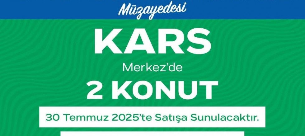 Kars'ta 2 Konut Satılıyor!