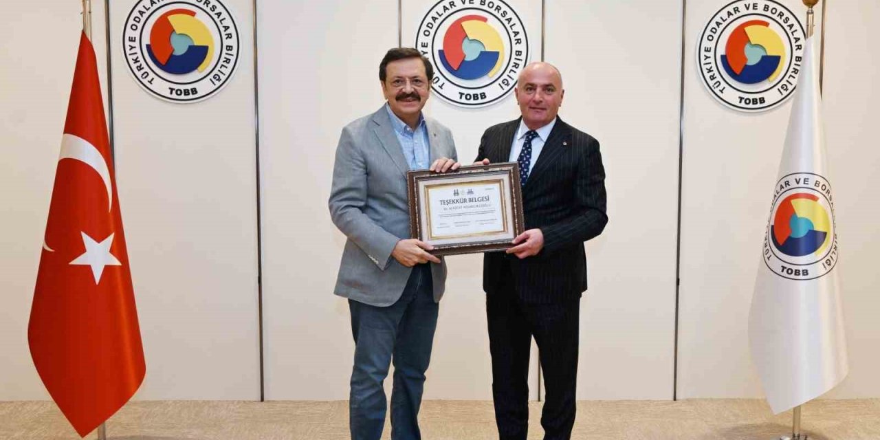 Hisarcıklıoğlu’na Palandöken Ekonomi Forumu teşekkürü