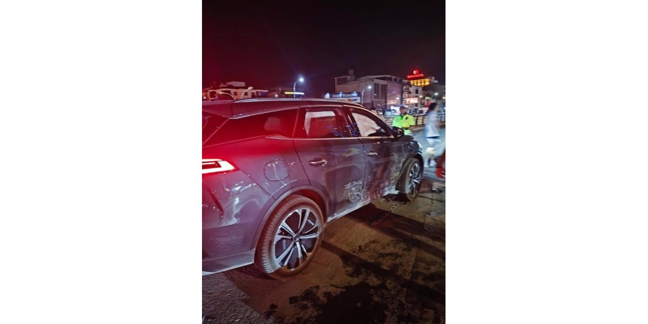 Elazığ’da trafik kazası: 1 yaralı